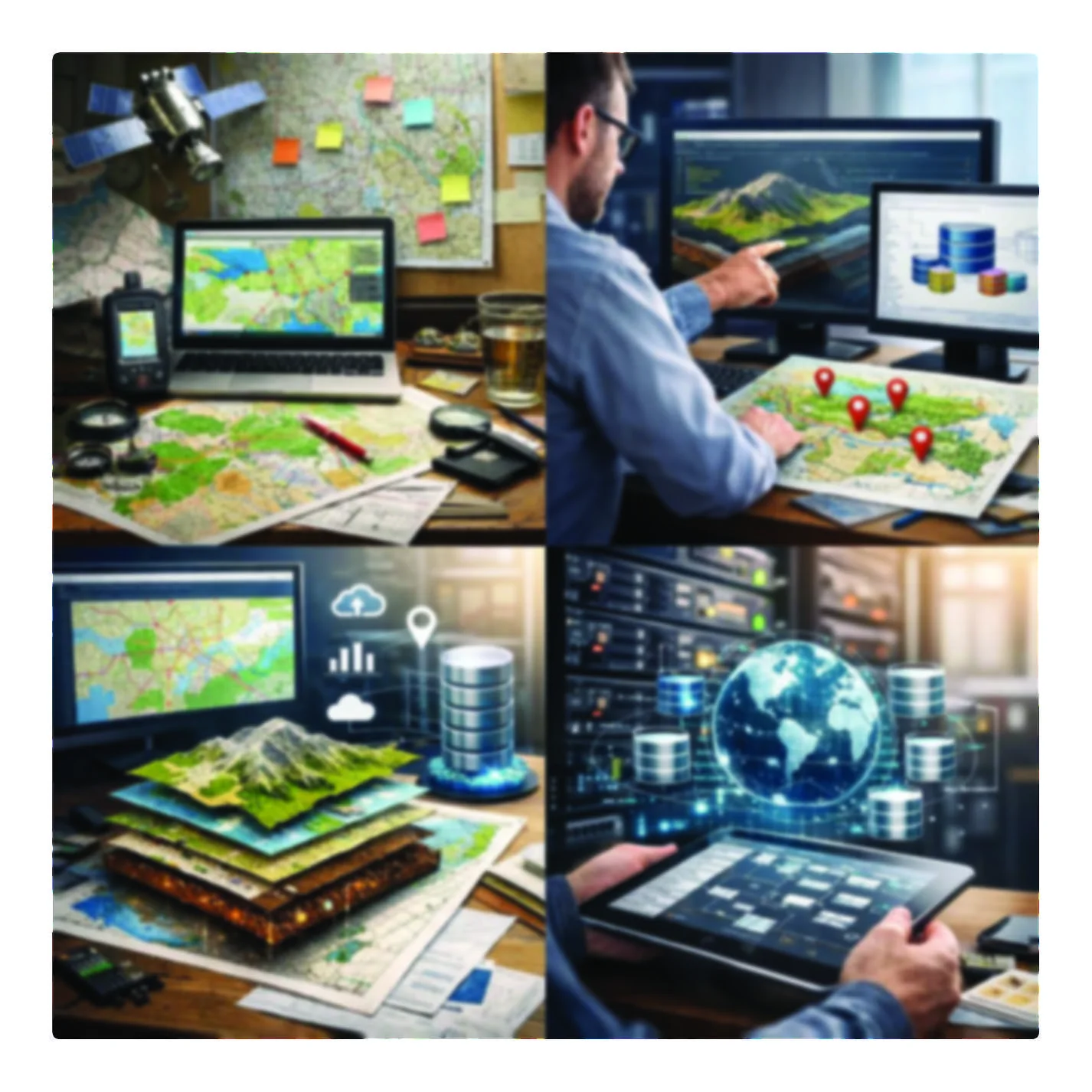 Systèmes d'information géographique et données spatiales